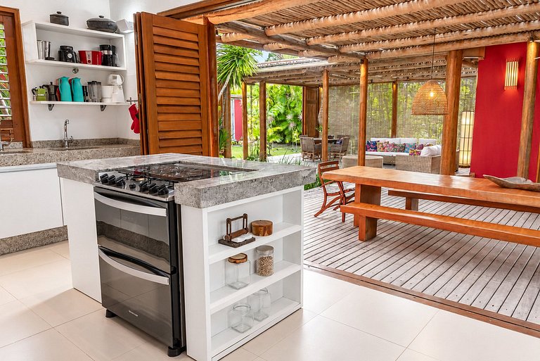 Mansión en condominio de lujo en Trancoso
