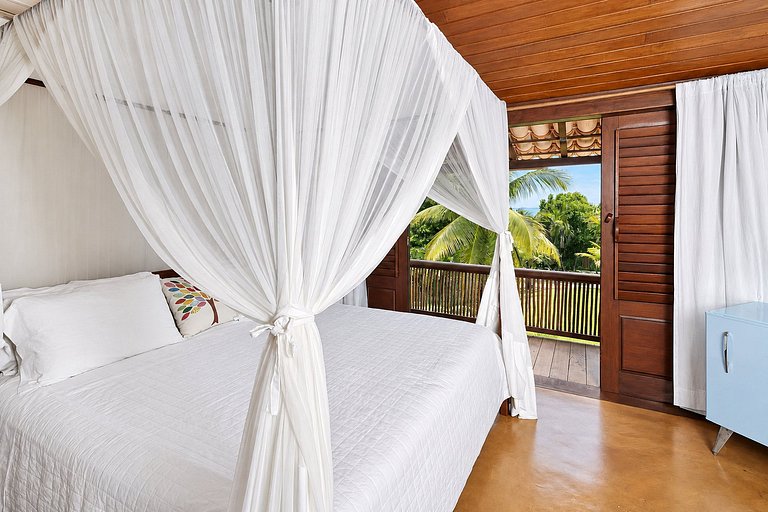 Charmosa villa frente mar em Trancoso