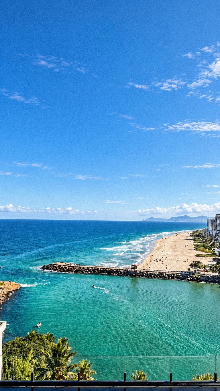 Villa en Joá con vistas al mar y piscina infinita - Joa023