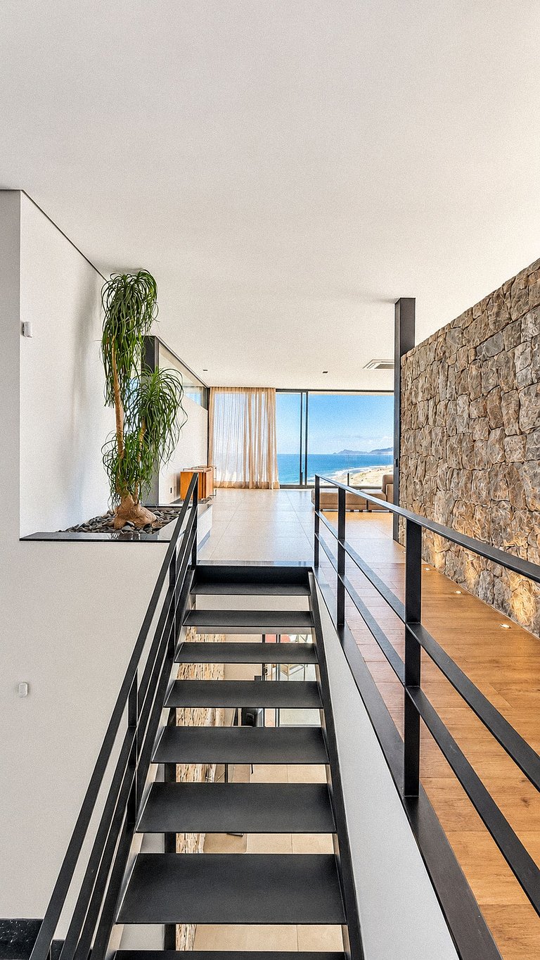 Villa en Joá con vistas al mar y piscina infinita - Joa023