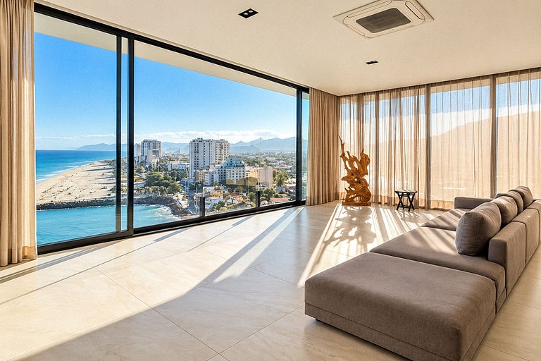 Mansão no Joá com vista mar e piscina infinita - Joa023