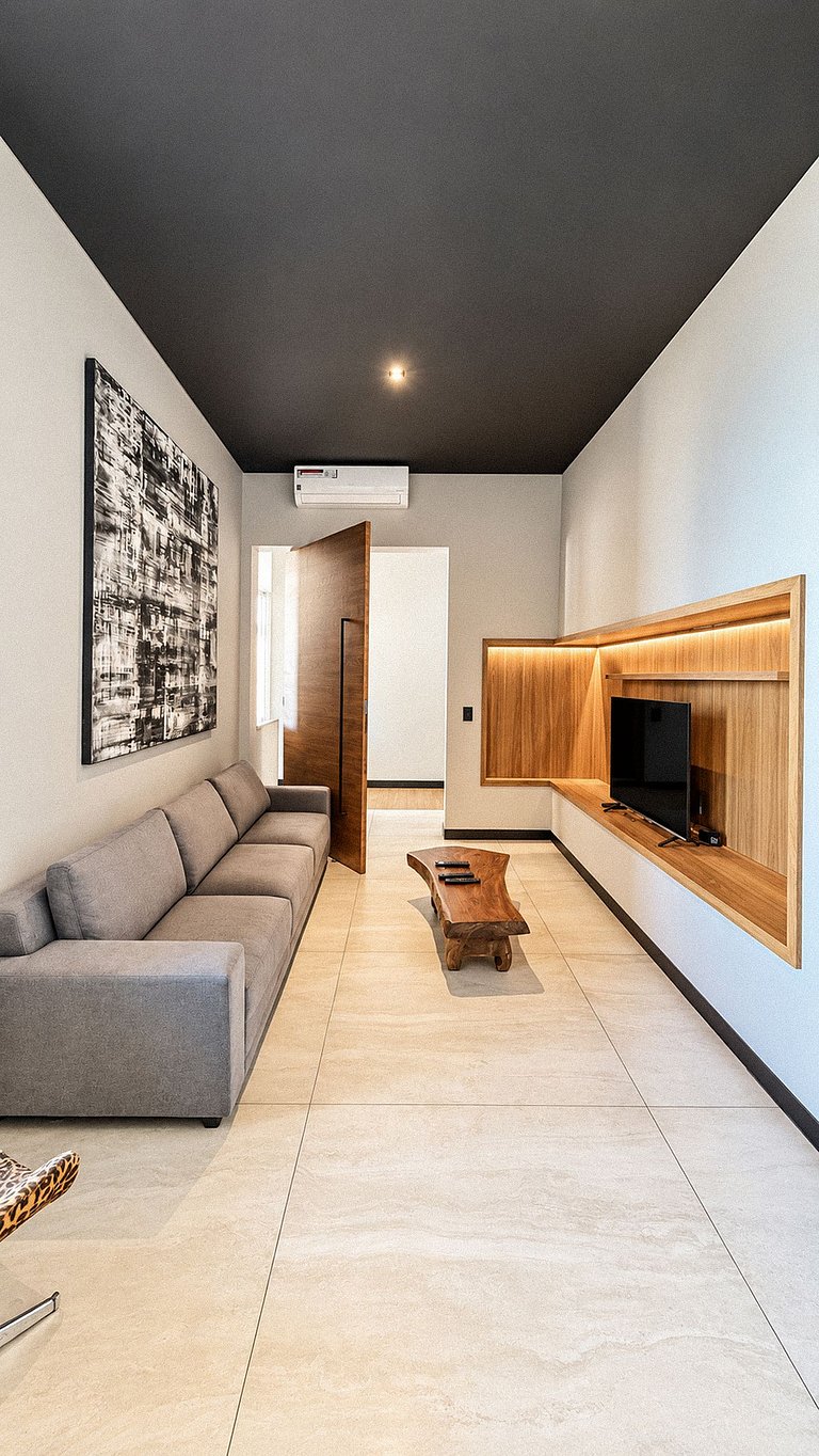Villa au Joá avec vue mer et piscine à débordement - Joa023
