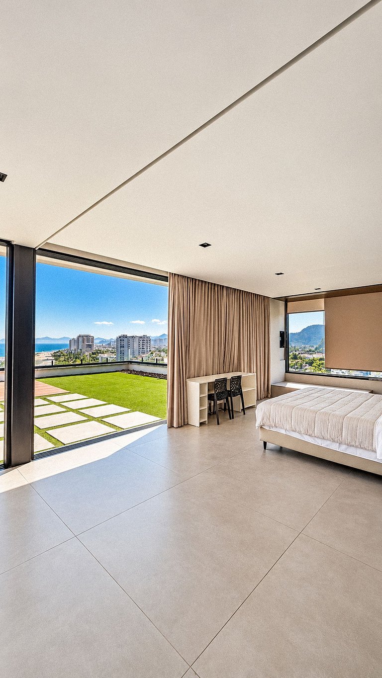 Mansão no Joá com vista mar e piscina infinita - Joa023