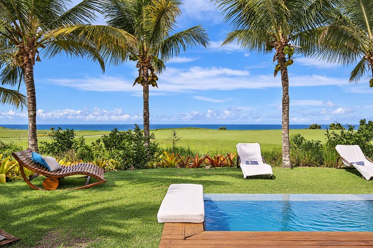 Casa com 4 suítes e piscina em Trancoso