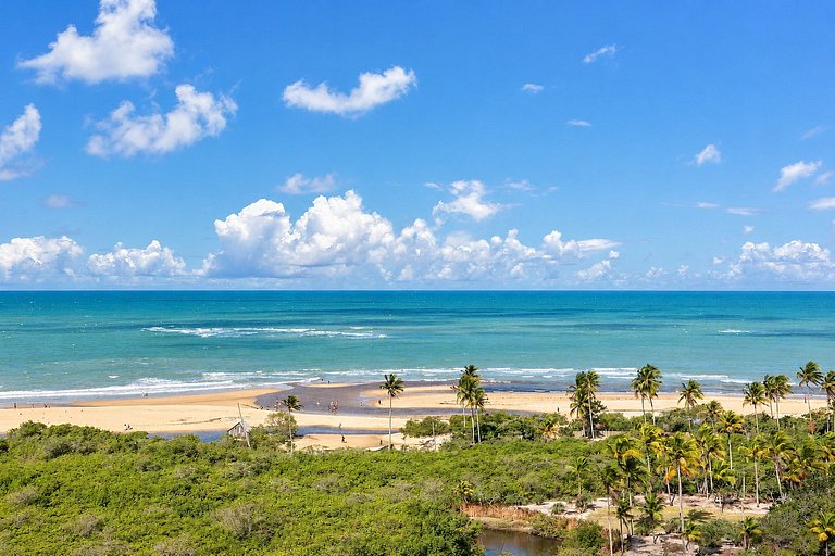 Casa com vista do mar em Trancoso
