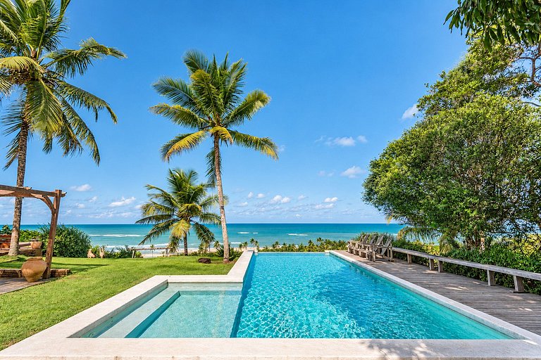 Casa com vista do mar em Trancoso