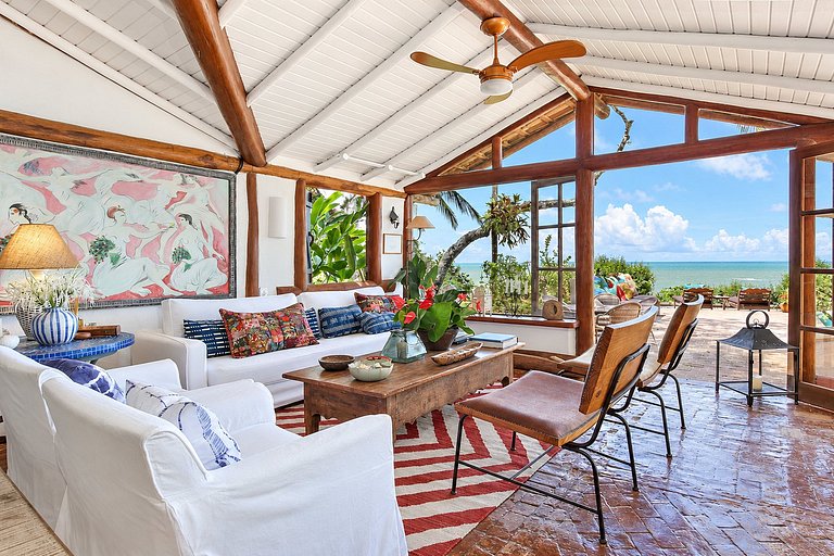 Casa com vista do mar em Trancoso