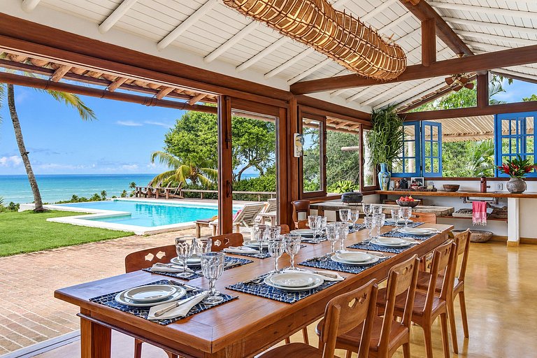Casa com vista do mar em Trancoso