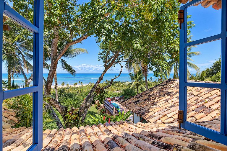 Casa com vista do mar em Trancoso