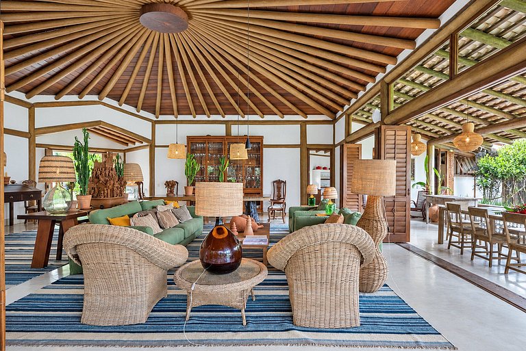 Villa con piscina e 7 suite a Trancoso