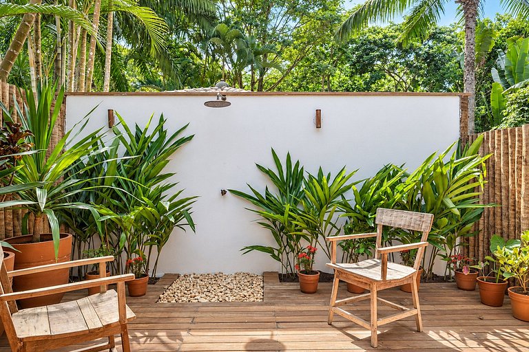 Villa con piscina y 3 suites en Trancoso