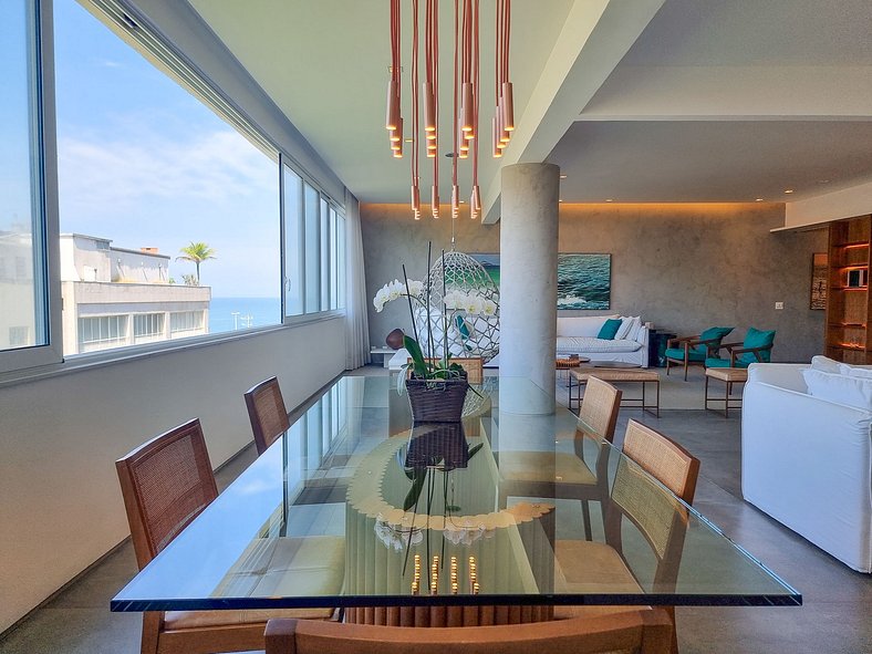 Beautiful beach apartment in Ipanema - Ipa010
