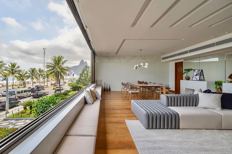 Brand new oceanfront apartment in Ipanema - Ipa004