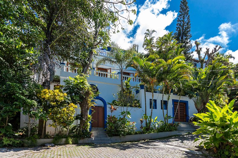 Casa icônica com vista mar em São Conrado - Sco002