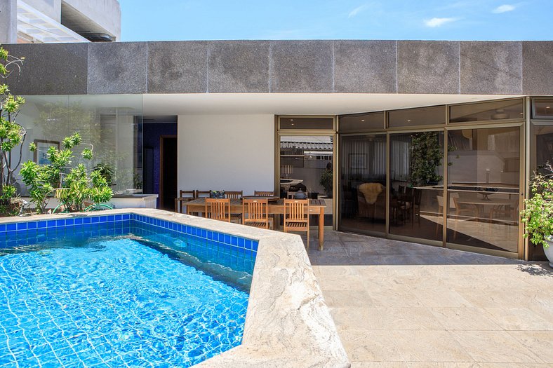 Duplex penthouse with pool in Ipanema - Ipa025
