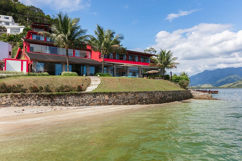 Nice oceanfront villa in Angra dos Reis - Ang001