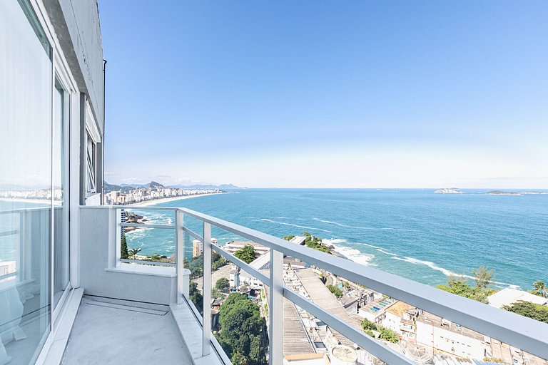 Penthouse with sea view in Vidigal - Vid001