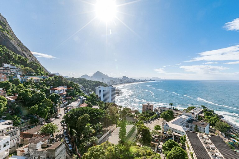 Penthouse with sea view in Vidigal - Vid001